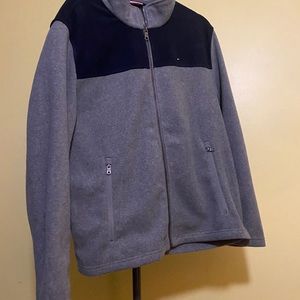 Men's fleece Tommy Hilfiger zip up jacket
